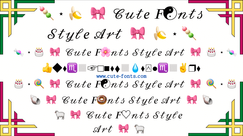 Cute Fonts cute-fonts
